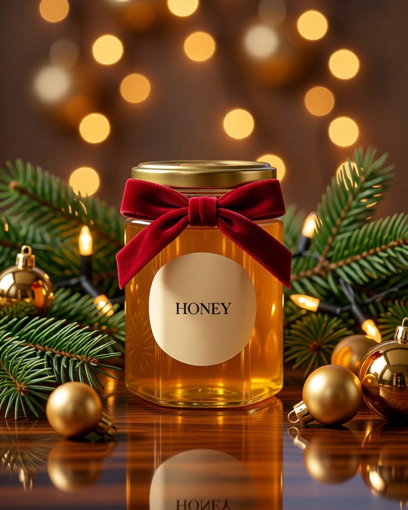 Honey, Christmas scene